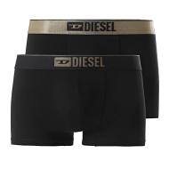 x2 Boxers Noir/Doré Homme Diesel Damien pas cher