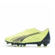 Chaussures de Football Jaune Garçon Puma Ultra Play pas cher