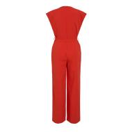 Combinaison Rouge Femme Vila Visivia vue 2
