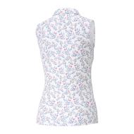 Polo Blanc Imprimé Fille Puma Flo vue 2
