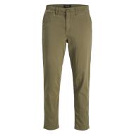 Pantalon Chino Kaki Homme Jack & Jones Tace pas cher