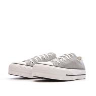 Baskets Grises Femme Converse Chuck Taylor All Star Lift A07573C vue 6