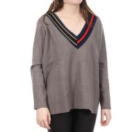 Pull Gris Femme Teddy Smith Sandy pas cher