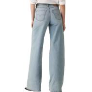 Blaue Baggy-Jeans für Damen von Levi's 728 Wide Ansicht 2