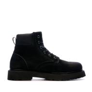 Boots Noires Homme Tommy Jeans Short Lace Up vue 2