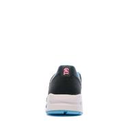 Baskets Noir et Bleu Femme Asics Gelsaga Sou GS vue 3