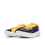 Chaussures de Basketball Violettes Homme Puma All Pro Nitro vue 6