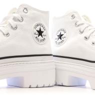 Baskets Blanches Femme Converse All Star Lugged A10364C vue 7