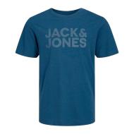 T-shirt Bleu Garçon Jack & Jones Logo Tee 12152730