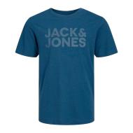 T-shirt Bleu Garçon Jack & Jones Logo Tee 12152730