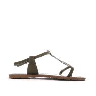 Sandales Kaki Femme Chattawak PETUNIA vue 2