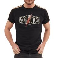 T-shirt Noir Homme Von Dutch FLASH pas cher