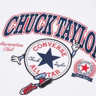 T-shirt Blanc Homme Converse Chucks Retro Collegiate vue 2