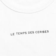 T-Shirt Blanc Fille Le Temps Des Cerises  Yukongi vue 3