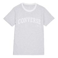 T-shirt Gris Femme Converse Retro Ringer pas cher
