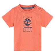 T-shirt Orange Bébé Timberland T60100