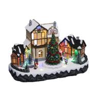 Village de Noel illuminer Atmosphera Salon De Thé pas cher
