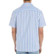 Chemisette Bleu/Blanche Homme Tommy Hilfiger Stripe Linen vue 2