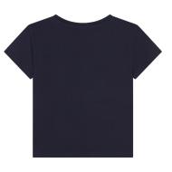 Billieblush Girls’ Navy T-Shirt U20482 Photo of the Espace des Marques %store% store - view of %key%