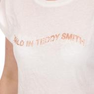 T-shirt Blanc Femme Teddy Smith Tobli vue 3
