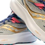 Chaussures de running Grises Femme Saucony Ride 15 Night vue 7
