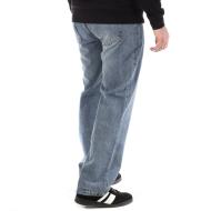 Jean Loose Bleu Homme Paname Brothers Relaxed vue 2