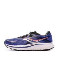 Chaussure de running Bleues Homme Saucony Omni 20 pas cher