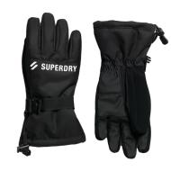 Gants de Ski Noir Mixte Superdry Snow Gloves pas cher