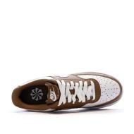 Baskets Marron/Blanches Femme Nike Court Vision Lo vue 4