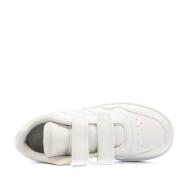 Baskets Blanches Garçon Adidas Hoops vue 4