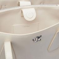 Sac Cabas Noir Femme Blanc Calvin Klein Jeans Medium vue 3