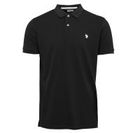 Polo Noir Homme US Polo ASSN KING pas cher