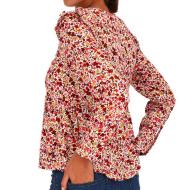 Blouse Blanche/Rose Femme Les Tropéziennes Baliste vue 2