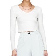 Top Blanc Femme Only Oda
