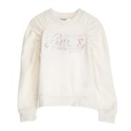 Sweat Écru Fille GuessActive
