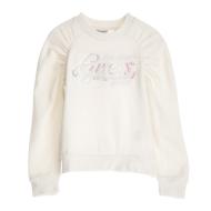 Sweat Écru Fille GuessActive pas cher