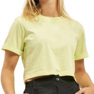 T-shirt Jaune Femme Adidas H37884 pas cher