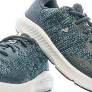 Chaussures de running Grise Bleuté Femme Under Armour Charged vue 7