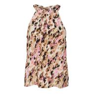 Top Beige Femme Vero Moda Halterneck pas cher