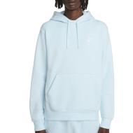 Sweat à Capuche Bleu Ciel Homme Nike Club Hoodie pas cher