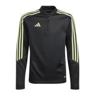 Veste Zippée Noir/Jaune Garçon Adidas Tiro23 pas cher