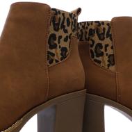 Braune Damenstiefeletten von Only mit Absatz Ansicht 7