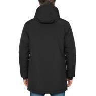 Parkas Noir Homme Schott Parka Fixe Doublee Sherpa vue 2