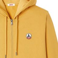 Sweat Zippe Jaune Homme Jott Mexico 836 vue 2