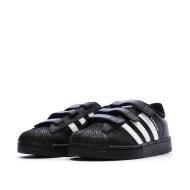 Schwarze Adidas Superstar Sneaker für Jungen Ansicht 6