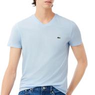 T-shirt Bleu Homme Lacoste TH6710001 pas cher