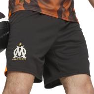 OM Short foot Noir Homme Puma 2023/24 pas cher