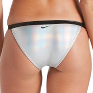 Bas de maillot de bain Gris Argenté Femme Nike Bikini Bottom vue 2