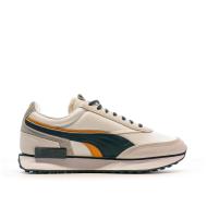 Baskets Blanc/Beige/Marine Homme Puma Future Rider vue 2