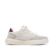 Teddy Smith Men's White/Bordeaux Sneakers 120004 Photo of the Espace des Marques %store% store - view of %key%